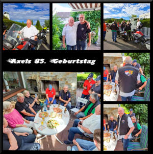 Axels 85. Geburtstag