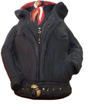 Motorradjacke aus Keramik